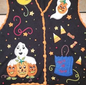 Sweaters - Vtg Ugly Halloween Sweater/ Vest Sweaters - Vtg Ugly Halloween Sweater/ Vest